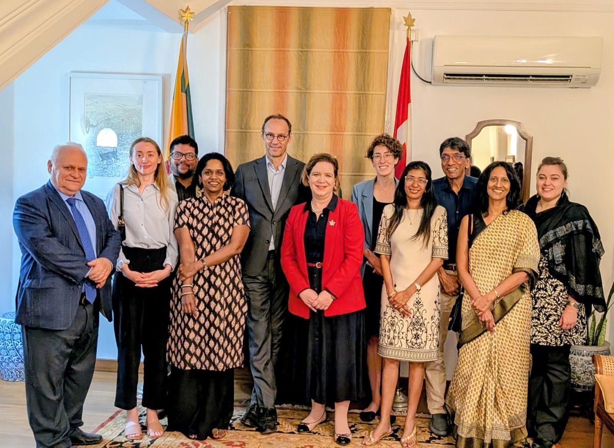 CanHCSriLanka's tweet photo. We were delighted to welcome Weldon Epp, Assistant Deputy Minister (ADM) for the Indo-Pacific, for a short visit to #SriLanka. 
Read more here: https://t.co/kg87vHnFAC
@IsaboMartin  @CanadaFP https://t.co/hal1kssuIy