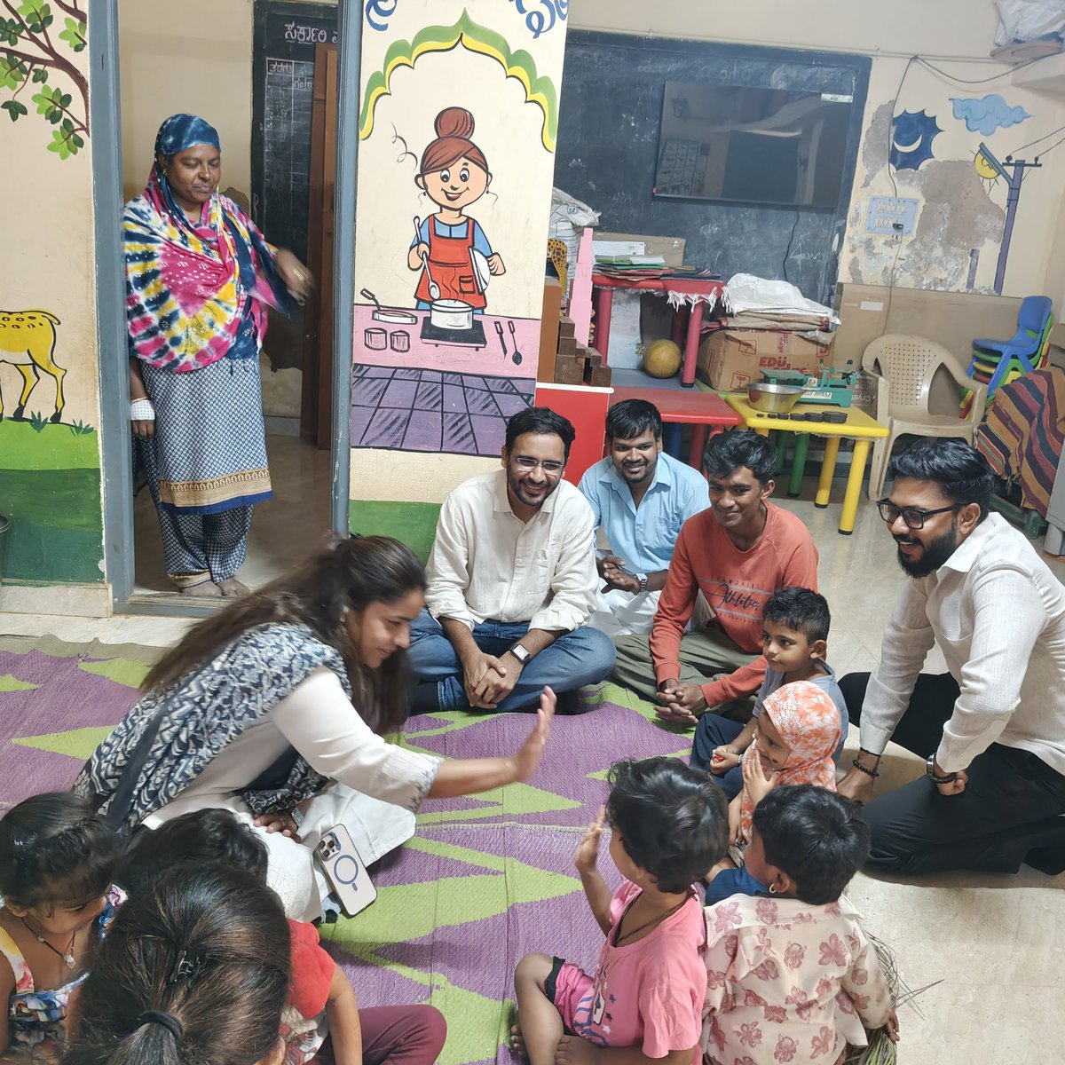 AshutoshRanka's tweet photo. Visited govt schools in Yeshwantpur and JP Nagar, Bengaluru.

Both the schools had decent infrastructure in classrooms. But both the schools were facing severe shortage of teachers as 50% of the staff has been on SIR duties for the last 3 months, which will go on for another 2 months.

If the @ECISVEEP wants to remove voters, they may go ahead and deploy someone else. But why are they wasting teachers’ precious time for this?

Our teachers are for teaching, not for your propaganda.

@Cockroachisback @AwaazForChange