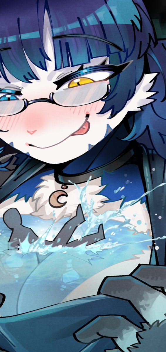 comifur's tweet photo. Water slider! https://t.co/ClZ3kG1zYh