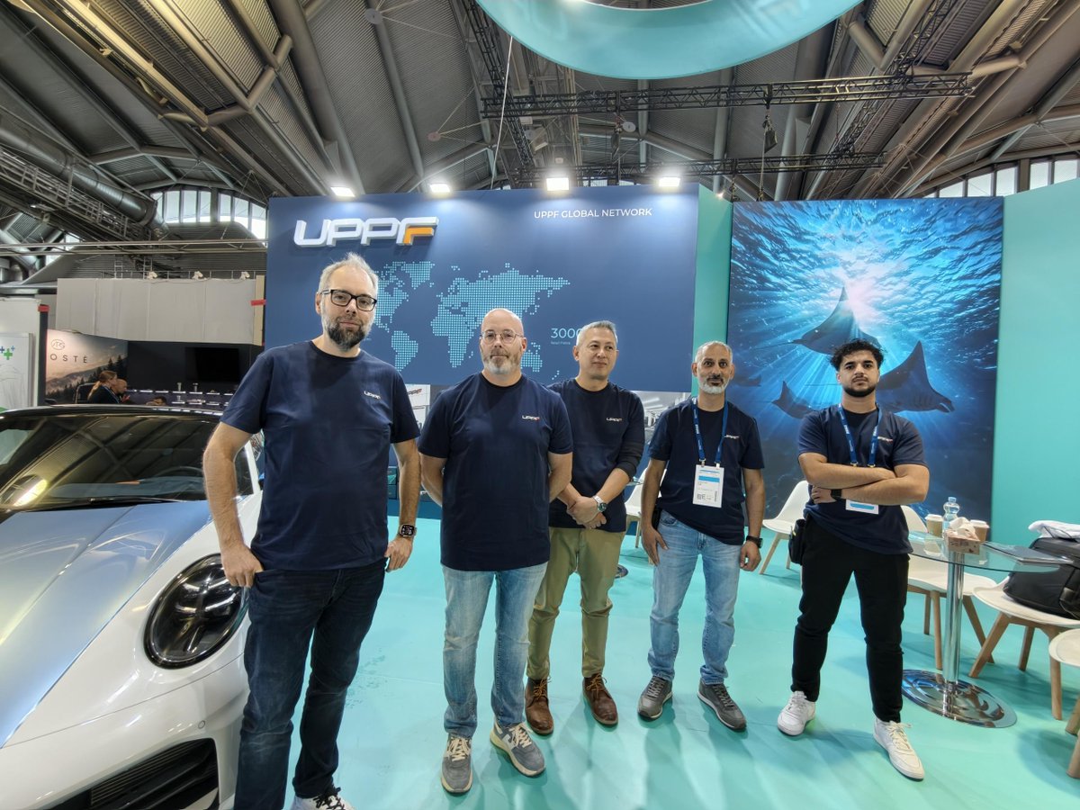 UPPF_INTL's tweet photo. Another busy day at the show with new faces and great conversations! Thanks to everyone who visited us. 

📍 Hall 3.1, Booth F95  
Come say hi! 👋

#UPPF #AutomechanikaFrankfurt #Frankfurt #PPF #PaintProtectionFilm https://t.co/HYL1xoUz0w