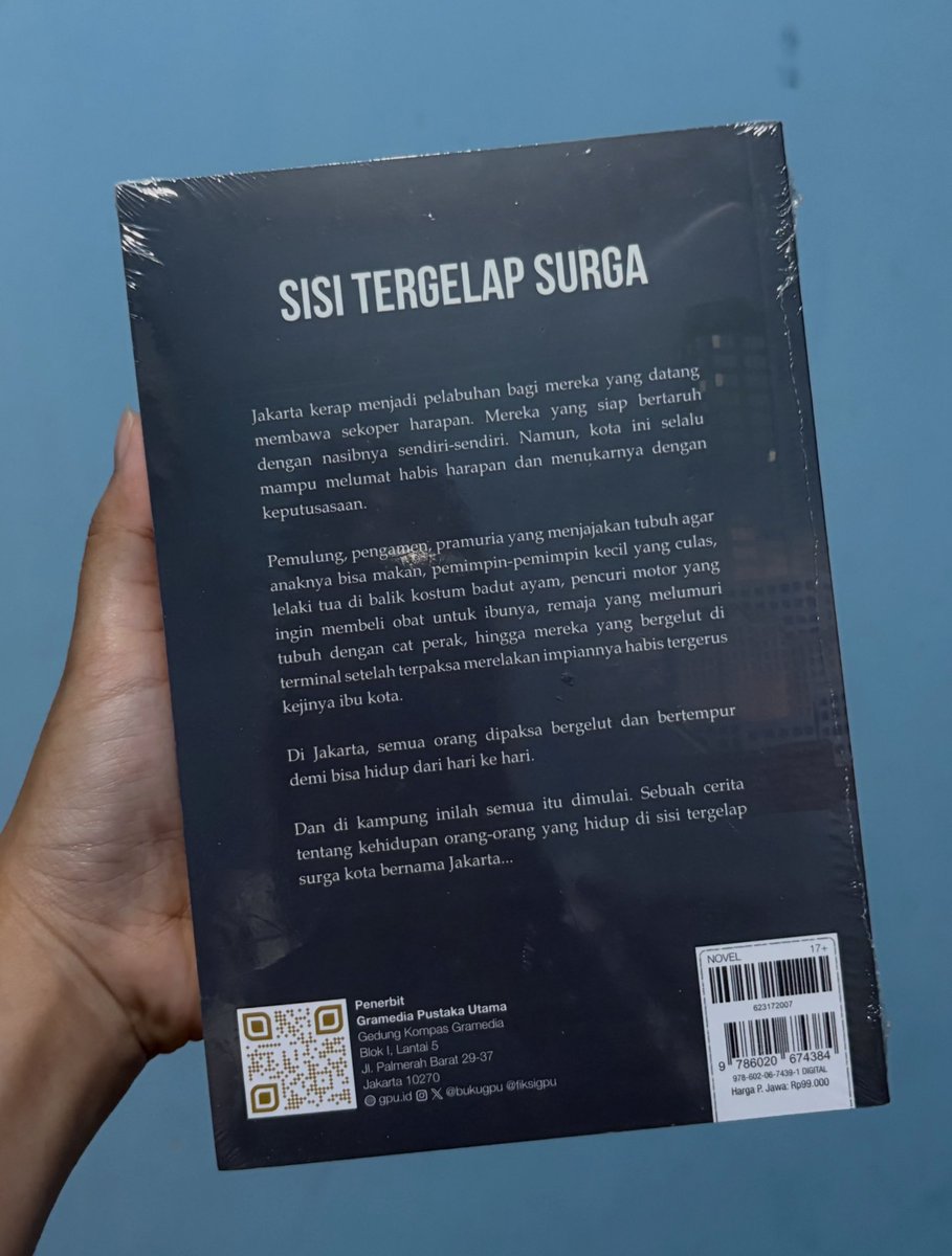 matchass04's tweet photo. WTS Novel Sisi Tergelap Surga Brian Khrisna 60k, original, new, and sealed. Boleh manual atau splitpay lewat oren🍊😊
#wts #novel #preloved #zonauangㅤ https://t.co/JPzTyPUjC8
