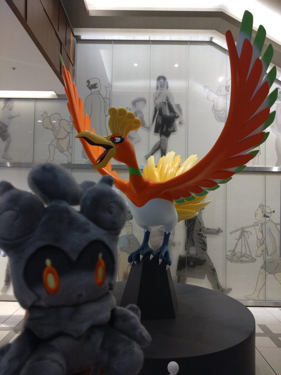 nimonimoho's tweet photo. レジェンドリサーチ東京〜日本橋がポケモンだらけですごく良かった…!!マーシャドーは絶対ホウオウの前で撮るしかないと心に決めてた　あとポケミクライブで増えた推したち https://t.co/1y9XRx4Z7K