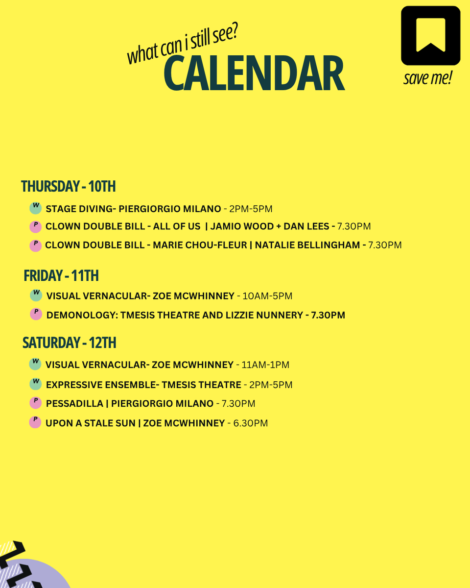 PhysicalFest's tweet photo. Today it's Clown Double Bill Day at Physical Fest! 

Here’s everything happening today at Physical Fest — from the first show to the final curtain.

Check the schedule, pick your favourites and join us throughout the day https://t.co/IIXskq7A86