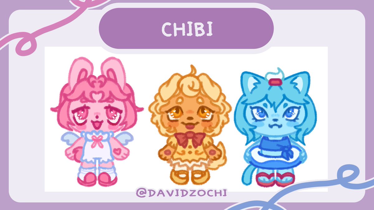 davidzochi's tweet photo. chibi comms! (t4t 2 to 3 days)

$15 flat color

$18.51 full render 

https://t.co/OY2aLVIRm7 

#commsopen #vgencomms #vgenartist #vgen #artcommsopen #artcomms #cheapartcomms https://t.co/j0dnmZWfoX