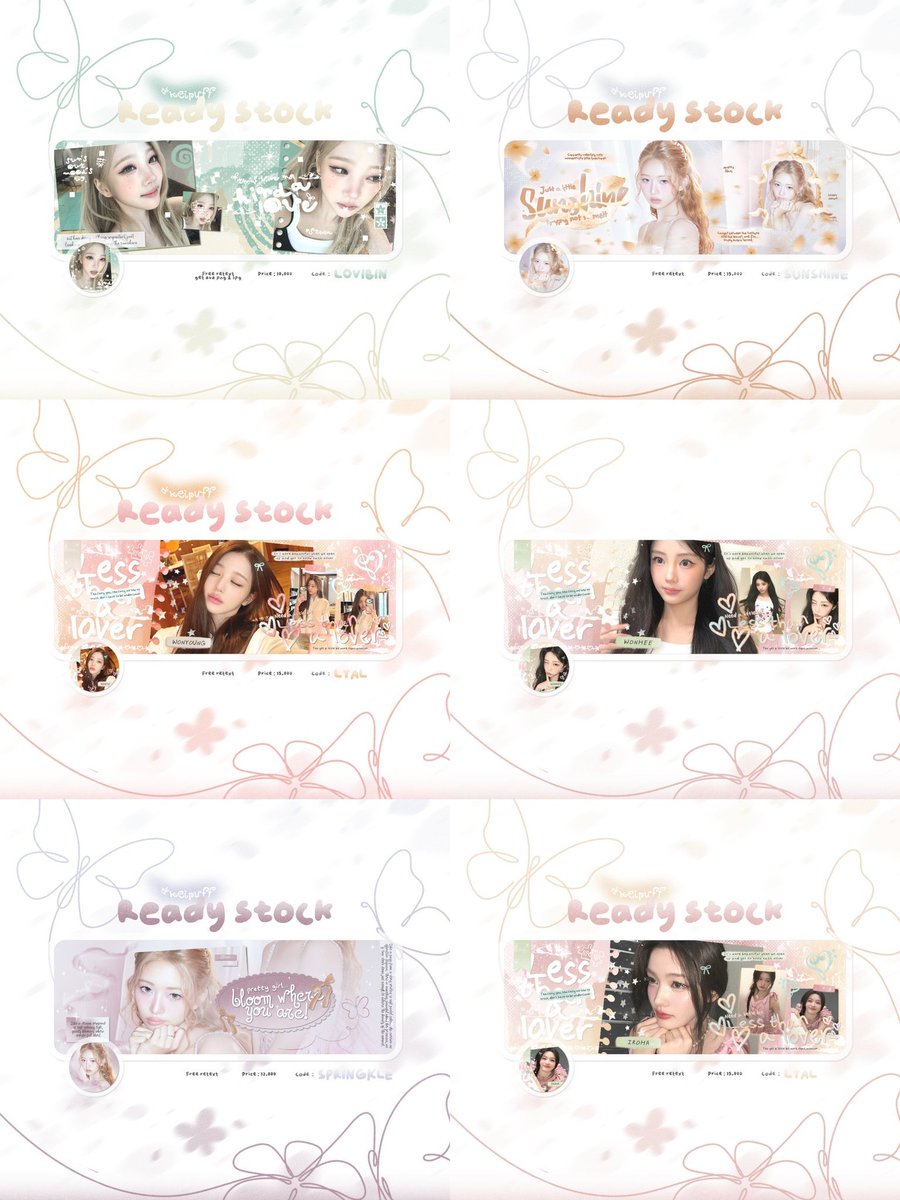 heyitskeipuff's tweet photo. help repost please, terimakasih banyak🥺

karena aku lagi bu banget dan ada yang harus di bayar.. aku mau FLASH SALE semua ready stock ini dengan disc 50% (free retext). yuk jajan guys

#zonauang https://t.co/IXMFesr21r