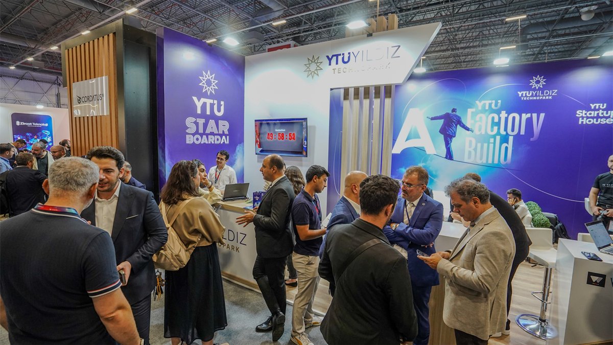 TechnoparkInt's tweet photo. YTU Yıldız Technopark is bringing Türkiye’s technology and entrepreneurship ecosystem together with global stakeholders at GITEX AI Türkiye 2026.

On the first day of the event, we welcomed visitors to our booth alongside four of our Technopark companies: Nar Bulut, Excury Studios, WorkyBe, and Bunjee ai. We had the opportunity to showcase the solutions and work developed by our companies while making new connections and exploring potential business collaborations.

Members of the YTU Yıldız Technopark Board of Directors also visited our booth and received insights into the work and solutions of our companies.

As a key outcome of our AI and data analytics transformation, the STARBOARD AI platform analyzes more than 1 million data points to generate strategic insights for our companies, academia, and entrepreneurship ecosystem. At GITEX AI Türkiye, we are also sharing this transformation and the technology infrastructure we have developed with the global technology ecosystem.

At the GITEX AI Türkiye Tech Talks session, our Deputy General Manager Yusuf Emre Holoğlu joined our Entrepreneurship Manager Büşra Kamış, SyncLens Team Lead Kadir Karakuş and Meta Regional Policy Programs Lead Aanchal Mehta to discuss developments in Türkiye’s artificial intelligence ecosystem and opportunities for global collaboration.

Visit us at booth H2-G60 to discover our technologies, entrepreneurship initiatives, and global expansion opportunities up close.

Taking the technologies of the future to the world.

📍 Istanbul Expo Center | H2-G60

#YTUYıldızTechnopark #GITEXAITurkiye #GITEX