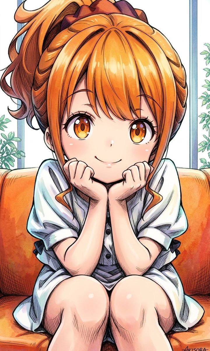 AKISORAIII's tweet photo. エロマンガ先生より「神野めぐみ」
少しあざとい感じに見える女の子だけど、可愛い縞パンが似合ういい子です♪
#エロマンガ先生　#AIイラスト　#二次創作 https://t.co/6A8GyS9EHL