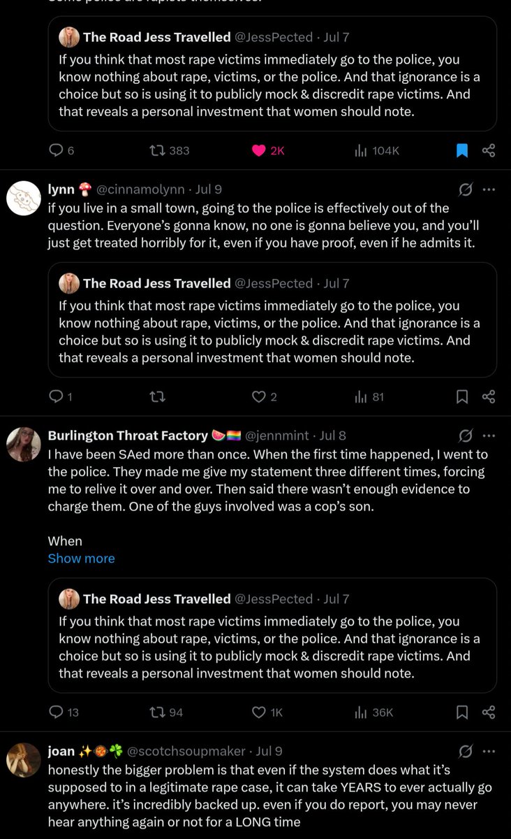 hoslower61107's tweet photo. @4sdgreen When I was a teen, I was raped on my birthday I turned legal. Cops told me I was "old enough to know how to turn a guy down" https://t.co/E9TGFWs2ki