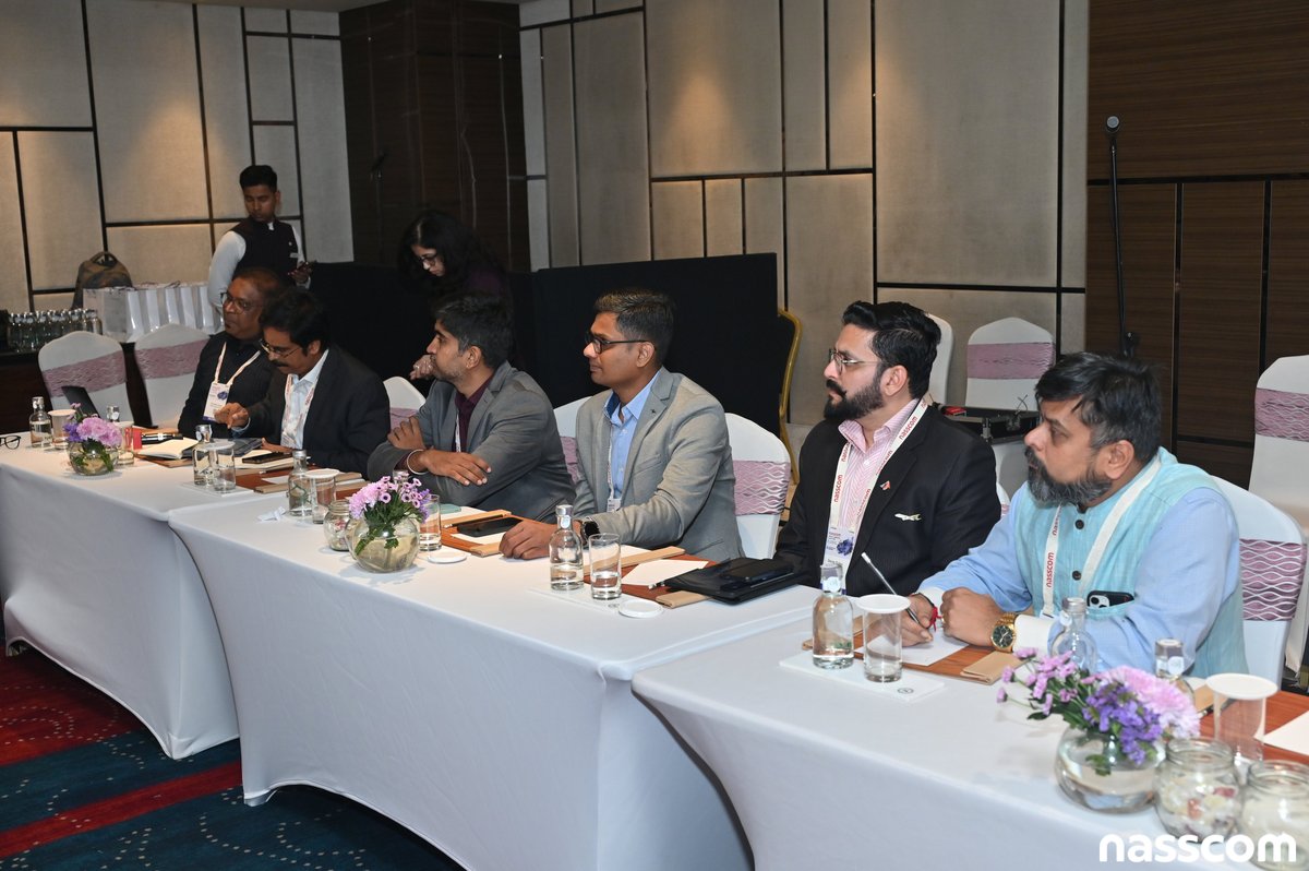 NasscomEvents's tweet photo. The LTTS Roundtable at #DES26 brought together industry leaders for a thought-provoking discussion on how AI is reshaping engineering and unlocking new opportunities beyond productivity and innovation.

The conversation highlighted that while AI is already delivering tangible productivity gains, its greater potential lies in combining AI with engineering expertise, trusted data, and industry-specific knowledge. 

Leaders also discussed the need to rethink product development processes as AI matures, enabling organisations to create sustainable differentiation and long-term business value.

#nasscom #DES26 #TheWorldUnderConstruction