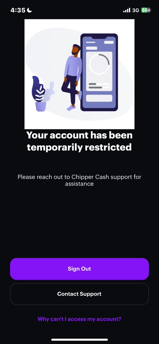 janet301019's tweet photo. @chippercashapp @DrJid There’s no way I can see my tag since you guys have restricted my account https://t.co/w6gOcvhTUB