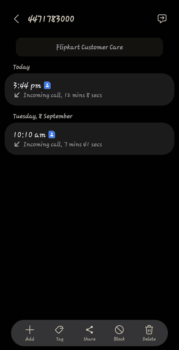MdInzemamul000's tweet photo. Spent 7 days &amp; mental energy chasing @FlipkartSupport. Today agents admitted they can't even raise my return either! @_Kalyan_K is this how you treat customers?
ID: OD438519032179562100
Call proof attached. Fix this fraud! @Flipkart https://t.co/ThRAJseUql