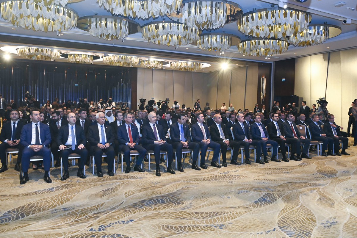 Bayramov_Jeyhun's tweet photo. Pleased to address the Conference marking the 15th anniversary of the Azerbaijan International Development Agency (@AIDAzerbaijan), established in 2011, upon the instruction of H.E. Ilham Aliyev, President of the Republic of Azerbaijan.

Over the past two decades, Azerbaijan has transformed from an aid recipient into an active donor & an increasingly engaged contributor to international development cooperation.

More than 140 countries have benefited from Azerbaijan’s international assistance, with around $400 million allocated through bilateral & multilateral channels since 2020. Our support has reached partners across Africa, the NAM & OIC, as well as Least Developed Countries & Small Island Developing States.

Our approach goes beyond financial assistance. Through South-South cooperation, Azerbaijan shares its expertise & experience in e-governance, public services, education, healthcare & social protection, while continuing to support humanitarian initiatives & capacity-building.

We will continue to strengthen international solidarity & partnerships, share our experience & contribute to sustainable development beyond our borders.