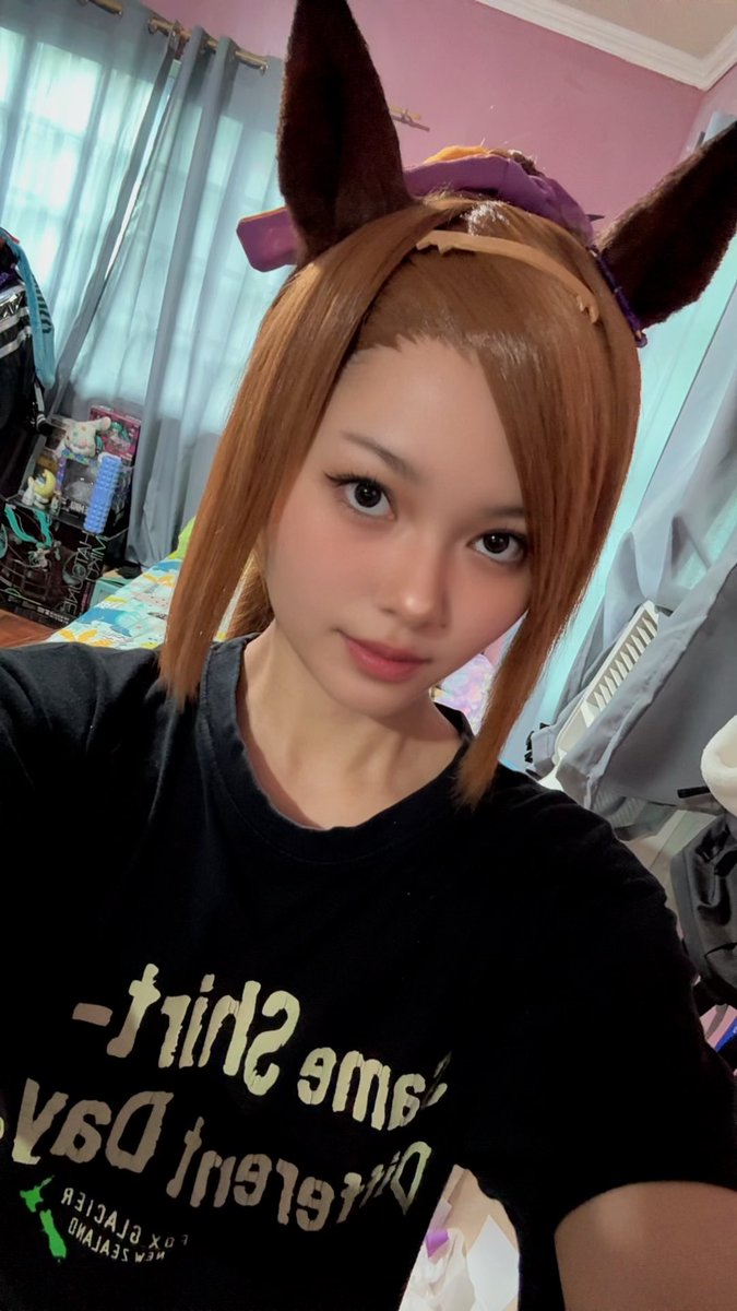 yuyuisforyu's tweet photo. They say my forehead is perf for Bakushin 🫪 https://t.co/HH7vOkv9By