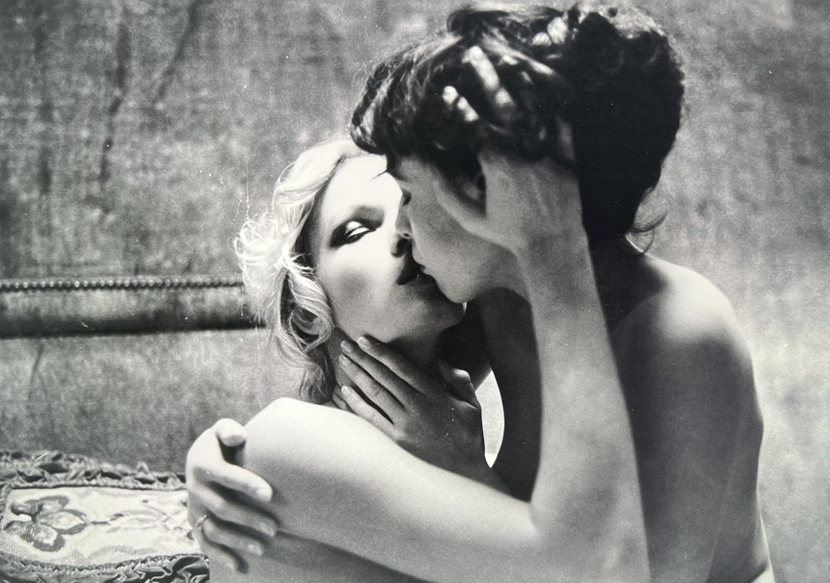 ggsdungeon's tweet photo. Black &amp; white stills of Brigitte Lahaie &amp; Franca Maï from Fascination (1979, Jean Rollin) https://t.co/WtoH80hvlK