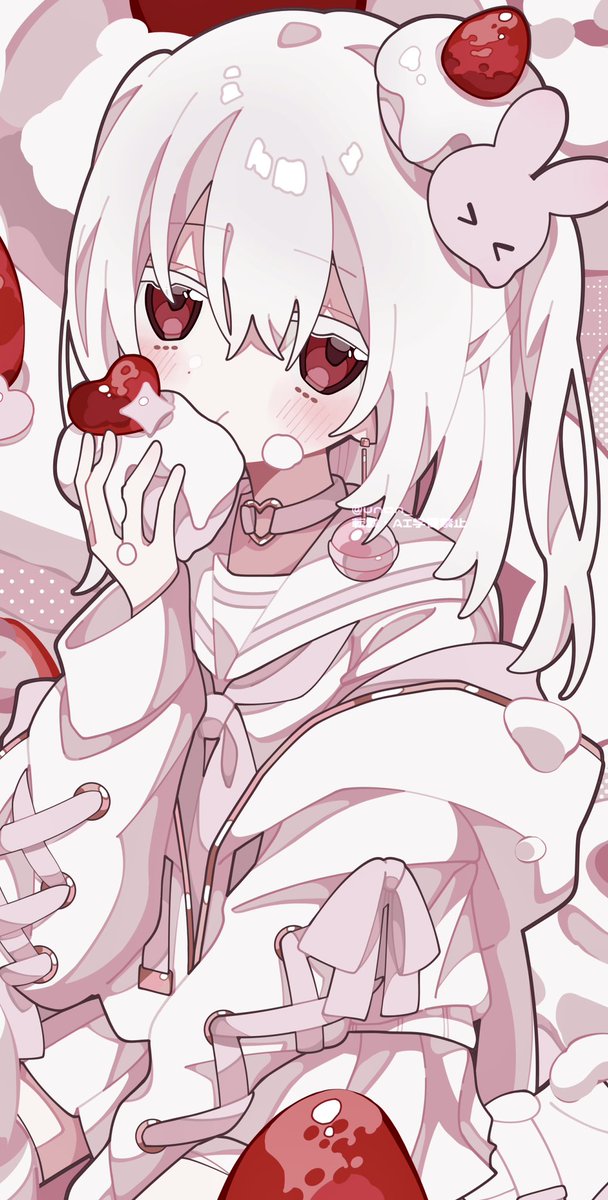 unqn_'s tweet photo. 🍓🤍🤍 https://t.co/GyKmWSetBj