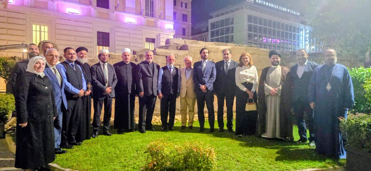 Khoei_Institute's tweet photo. Al-Khoei Institute was pleased to participate in the 2026 Steering Committee Meeting of the Interreligious Platform for Dialogue and Cooperation in the Arab World, convened by @KAICIID in Rome.

The Institute was represented by Dr Zaid Bahr al-Uloom, Director of Al-Balaghi Centre, joining religious leaders from across the region to advance dialogue, peaceful coexistence, and practical cooperation.
