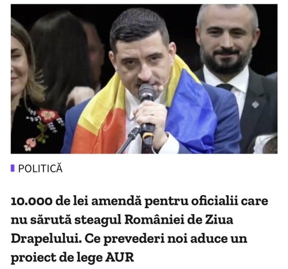 redKZMIR's tweet photo. Până acum, proiectele AUR au fost scrise integral pentru a satisface “nevoile” legionarului îndulăpit căruia i se scoală la ideea de țară: rugăciune obligatorie înaintea orelor de curs, pupatul steagului de către oficiali. Adica numai lucruri inutile care sună “patriotic”. https://t.co/wkjk5qU9ag