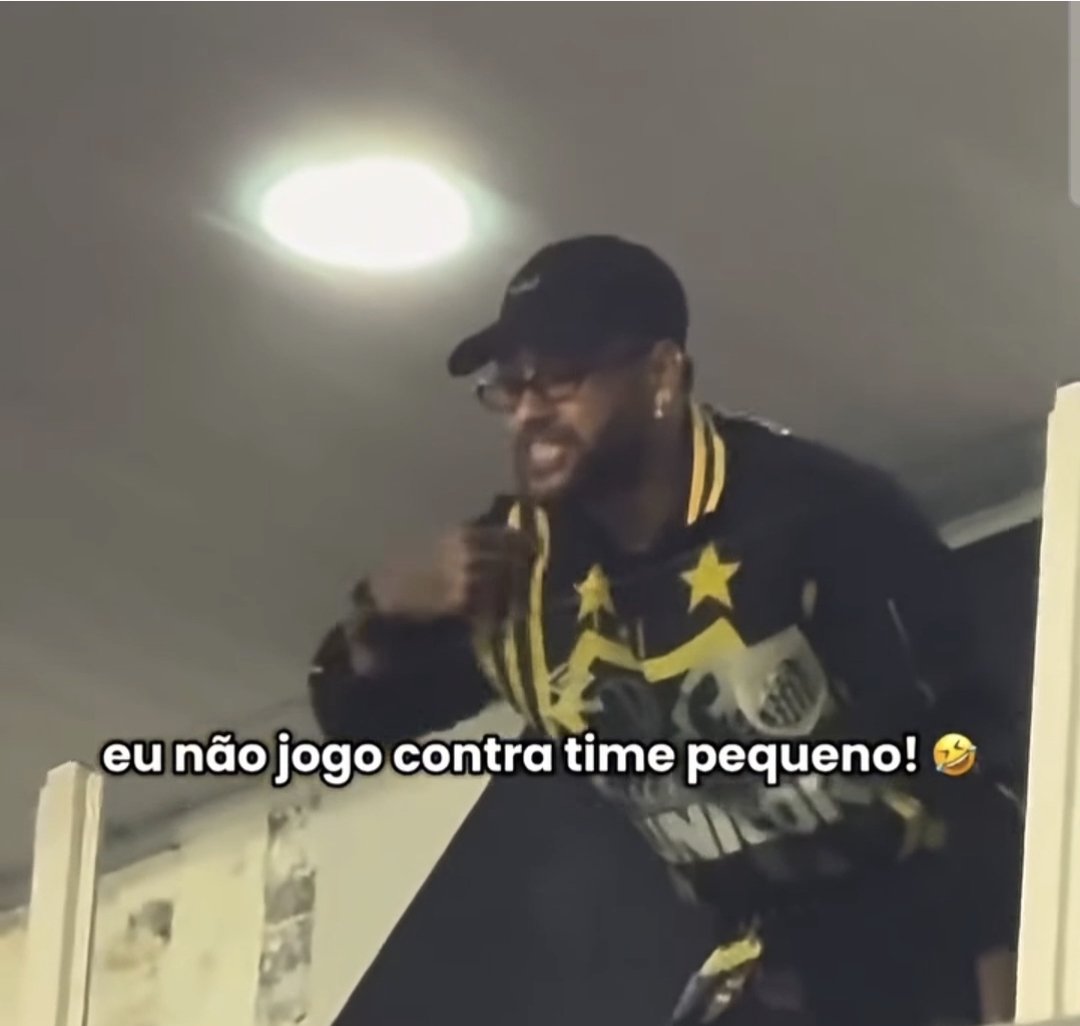 Murilooted's tweet photo. Meteu essa mesmo??? Kkkkkkkk

"EU NÃO JOGO CONTRA TIME PEQUENO"

Neymar, durante o jogo contra o Atlético mg https://t.co/hcpCjsXb45