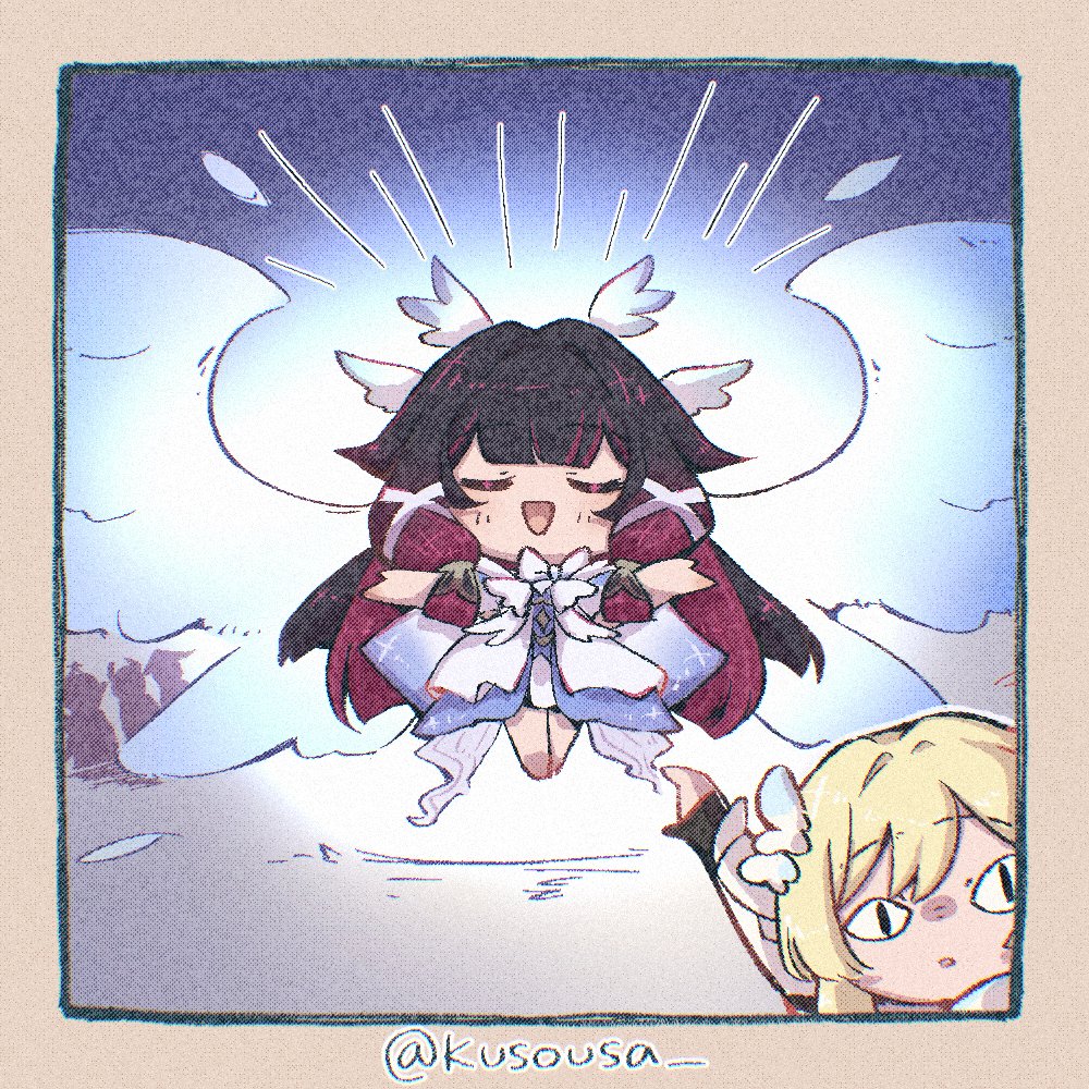 kusousa_'s tweet photo. Vesna🧚#illustration‌‌ #vesna #durin #wanderer #columbina #genshinimpact https://t.co/LE88s4QsWq