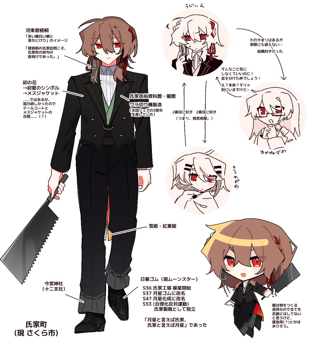 tou_wafel's tweet photo. キャラデザです https://t.co/1UoXHuTXDh