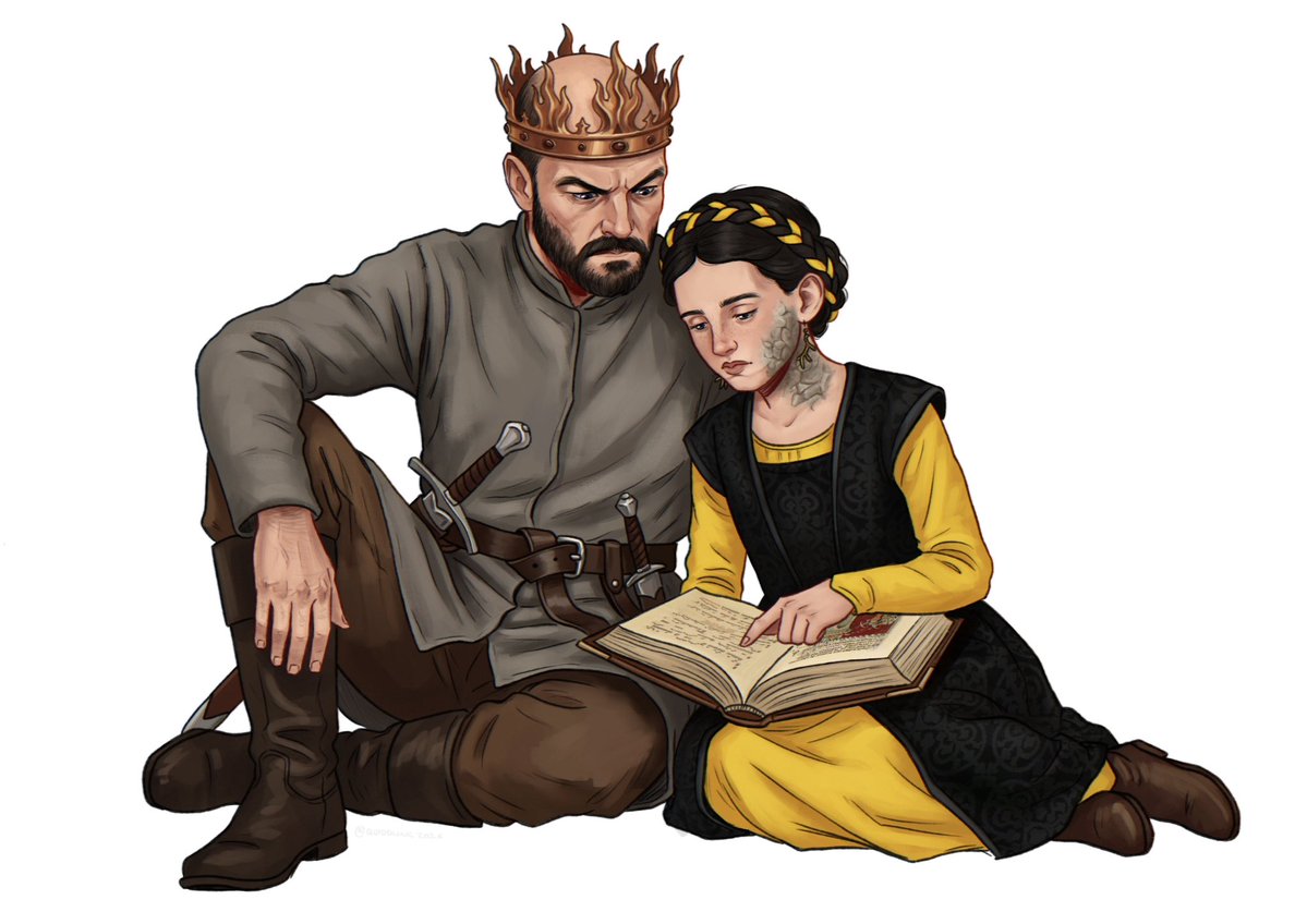 quiddling_'s tweet photo. when papa lowk don’t gaf #asoiaf https://t.co/ezC5KTbjzw