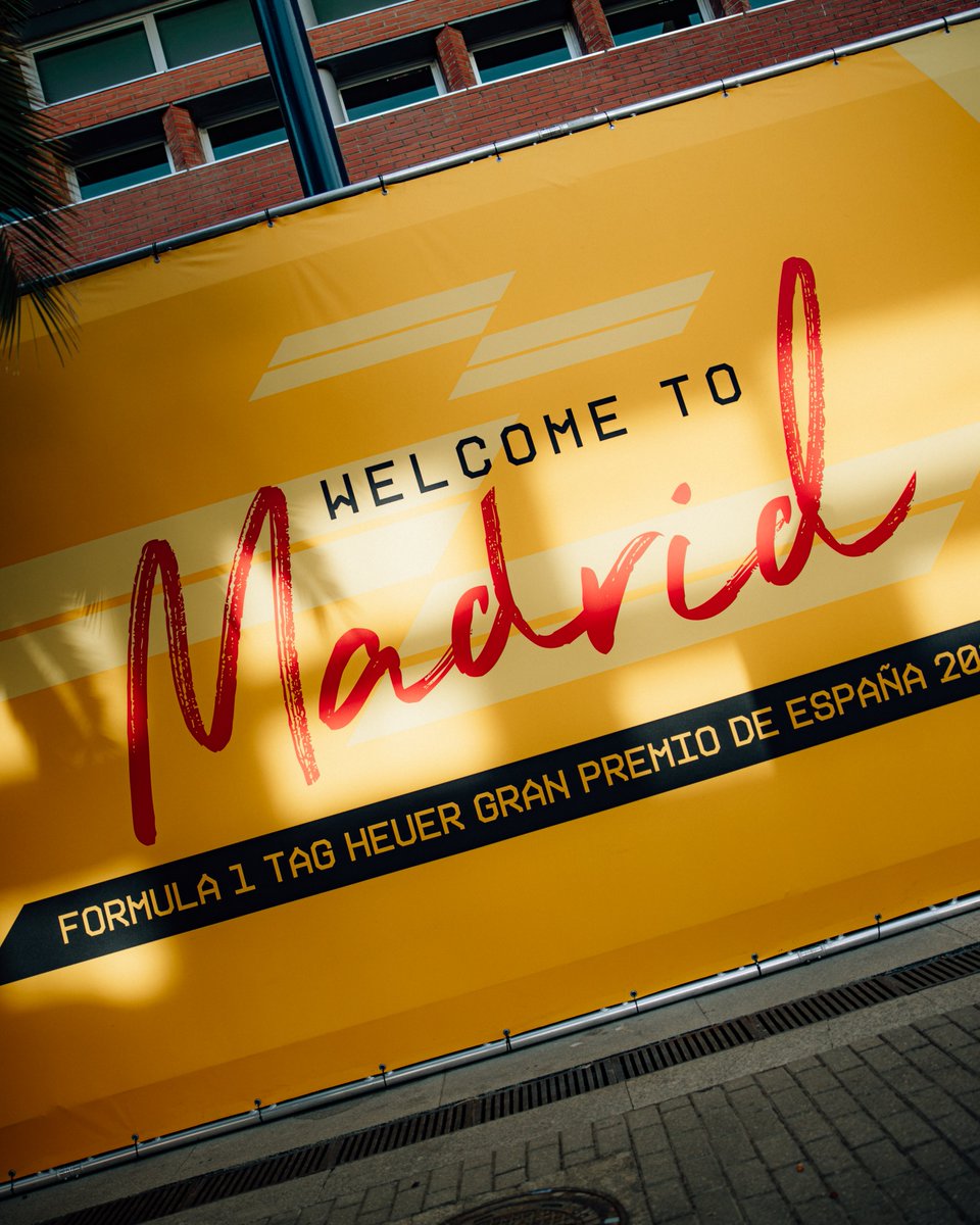 F1's tweet photo. Welcoming you to the @madring_oficial 👋

Let's do this 💪

#F1 #SpanishGP https://t.co/hkAcvTipvV