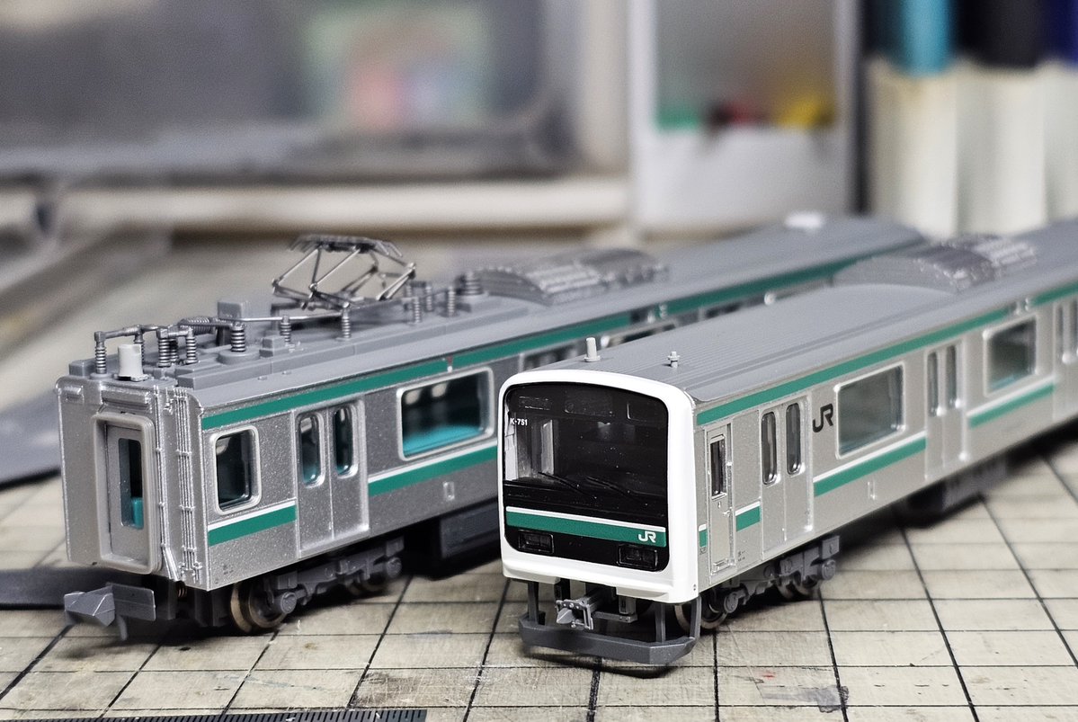 ktyk702004's tweet photo. TOMIXのE501系は川重製のようで…

一旦こちらを手放さなずに愛でることにします🤗 https://t.co/M3ysF5Esm6