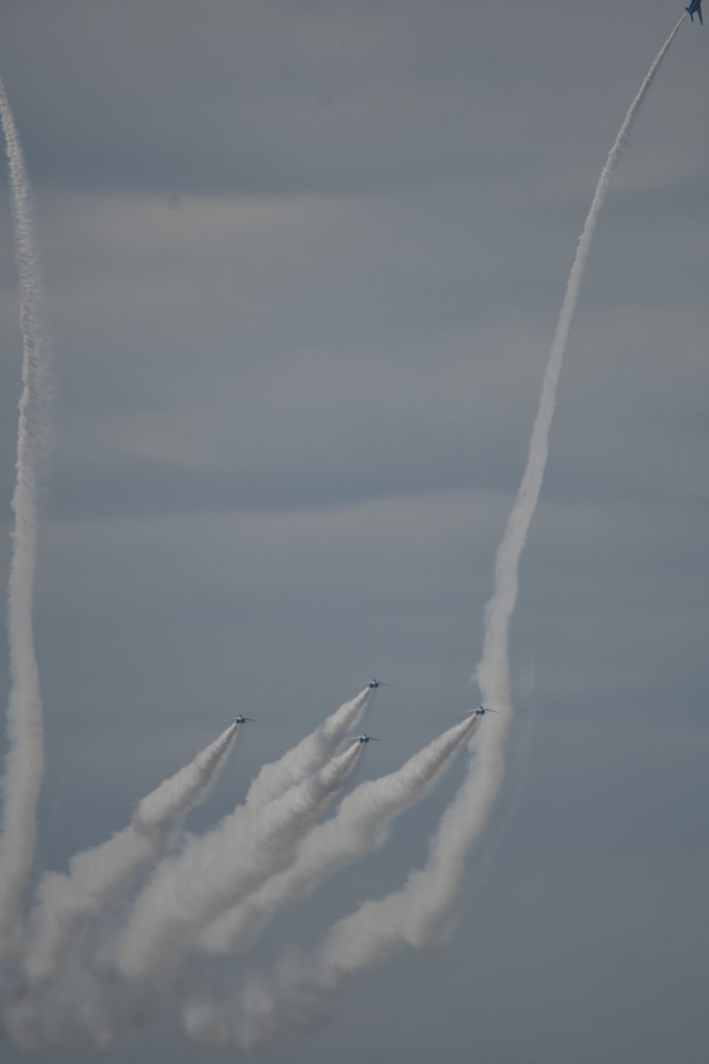 noahko513's tweet photo. 今日のブルーインパルス🐬
フィールドアクロ
公式2ndは
6機4区分✌️
空気も澄んで
基地活にはいい季節になってきました😌

#松島基地
#ブルーインパルス https://t.co/nSc82TpKZo