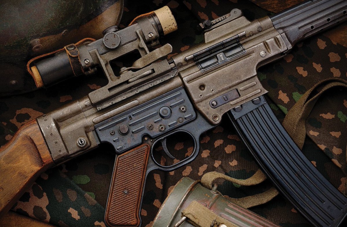 TheRevivaler's tweet photo. While most people associate the name “Assault Rifle” with the Soviet Russian AK47 “Kalashnikov” the actual concept for this genre of rifle originates in Germany during the Second World War.
https://t.co/S0zGNahHyf https://t.co/bVjMtGs56R