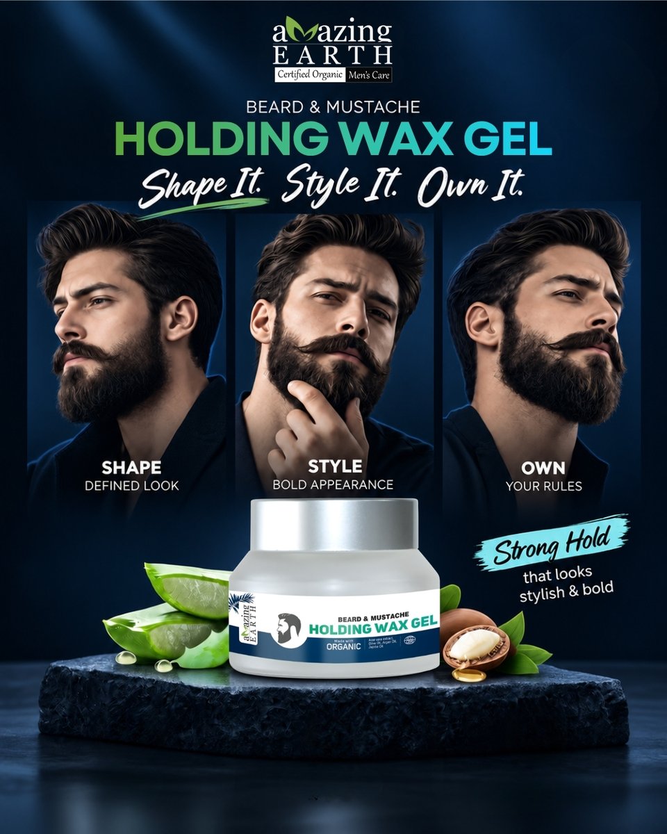AmazingEarthGlb's tweet photo. 🔥 Strong Hold that looks stylish &amp; bold 💪😎
Your Beard, Your Rules! 👑✨

#AMAzingEARTH #BeardStyle #BeardGoals #BeardCare #BeardGrooming #BeardLove #BeardedMen #MensGrooming #BeardLife #BeardGame #BeardOnFleek #BeardLook #GroomingGoals #MensStyle #MensFashion #StyleForMen https://t.co/xHekl3W9mn