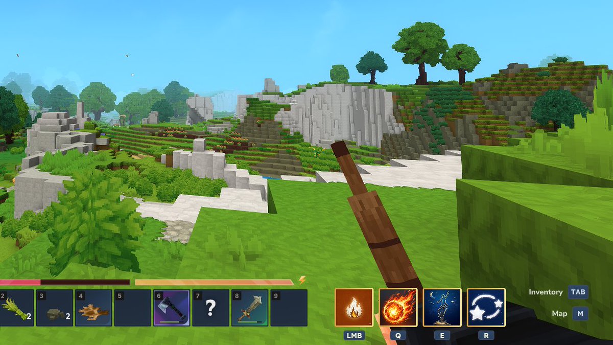 nooskyyt's tweet photo. Hi everyone,

I've just built the HUD for our Hytale mod. You get 4 spells to choose from, and the cooldown shows on the icon.

What do you think ? 
#Hytale #HytaleModding #Modding #HarryPotter https://t.co/X9w21qGUwM