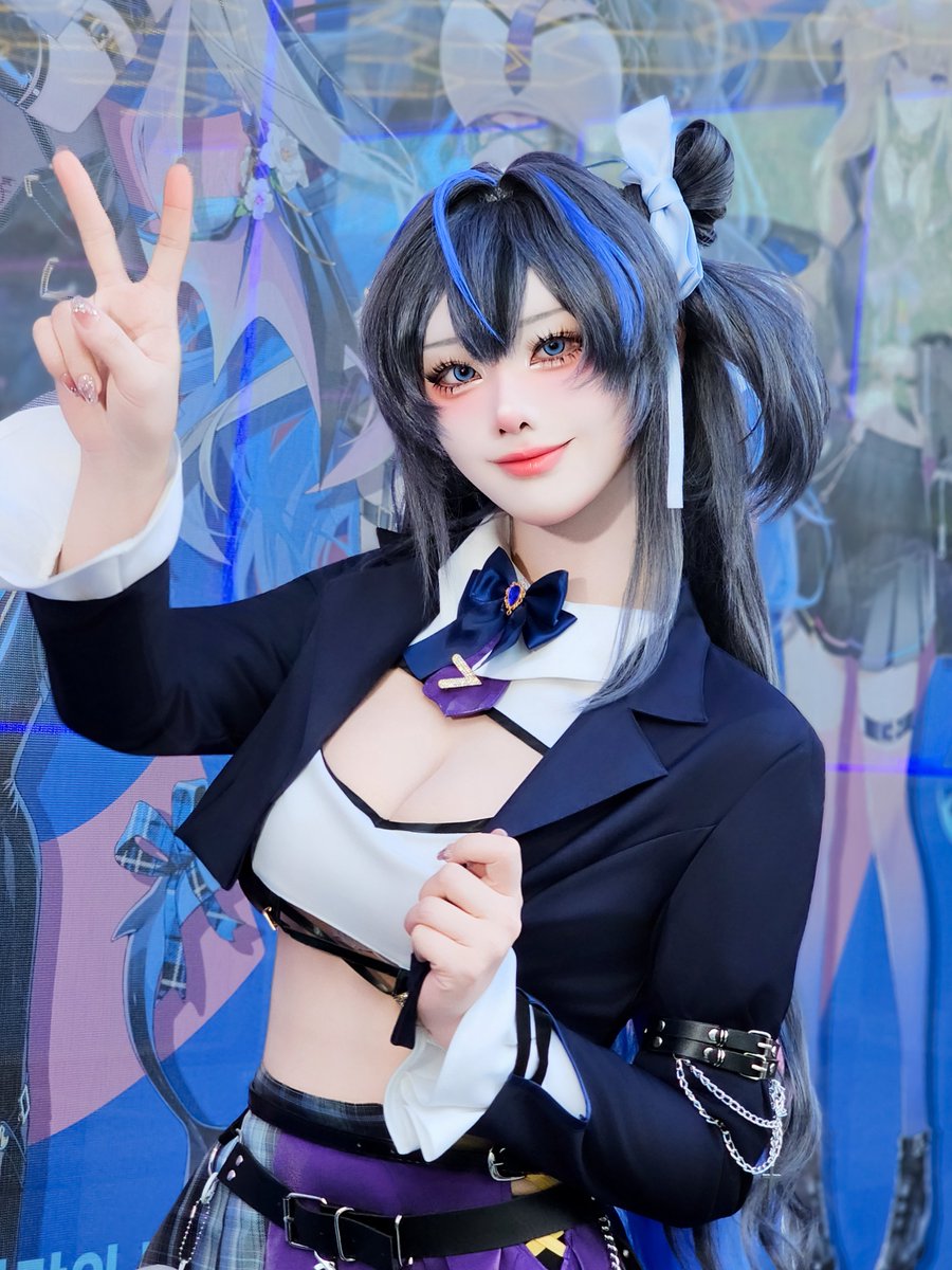 Melu_0106's tweet photo. M : @Yasal_170 

#마작일번가 #麻雀一番街 #RiichiCity #cosplay #コスプレ https://t.co/PWG6vbtpdl