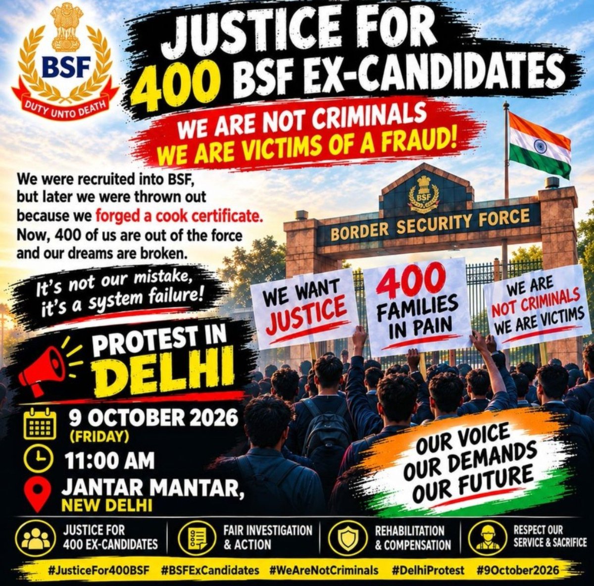 Kalidhasan4355's tweet photo. Justice For Bsf trademans 🇮🇳 https://t.co/SB6Fo6sZf4