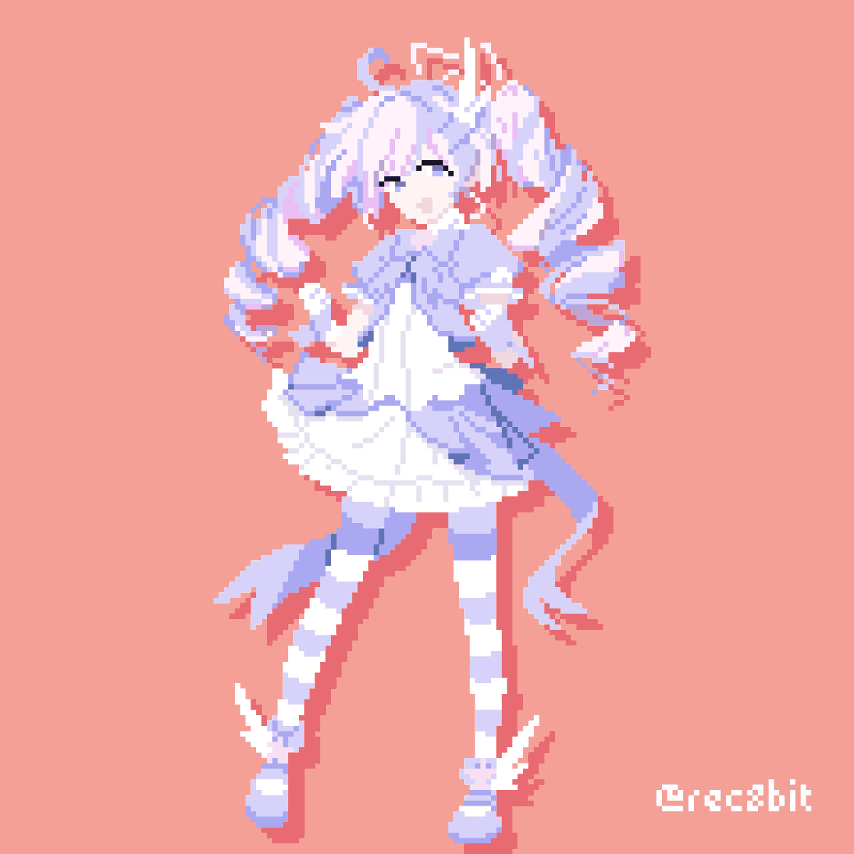 rec8bit's tweet photo. 🎀宇沢レイサ / Uzawa Reisa

#BlueArchive 
#pixelart https://t.co/bN4kfJemfg