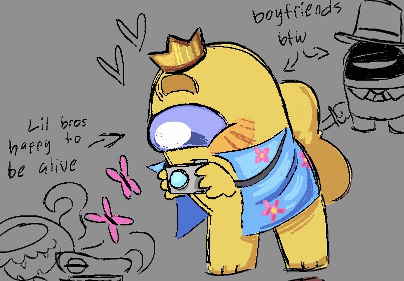 SockyWocky_27's tweet photo. #amongusseries #amongusshow #amonguslogic #blime and I don’t know what to tag for the CG5 stuff so theres Lion Toomee and yellow fellow! I need to draw more blime I really love them I just never have any interesting ideas https://t.co/rGKjtUPSm2