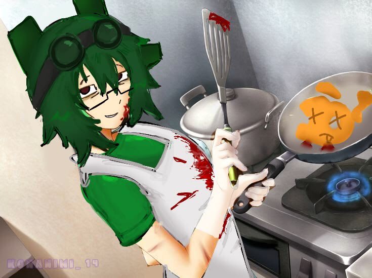 Konanimi_14's tweet photo. How to feels to cook a yummy meal as an algebralien #genderless https://t.co/m08n2VYULh