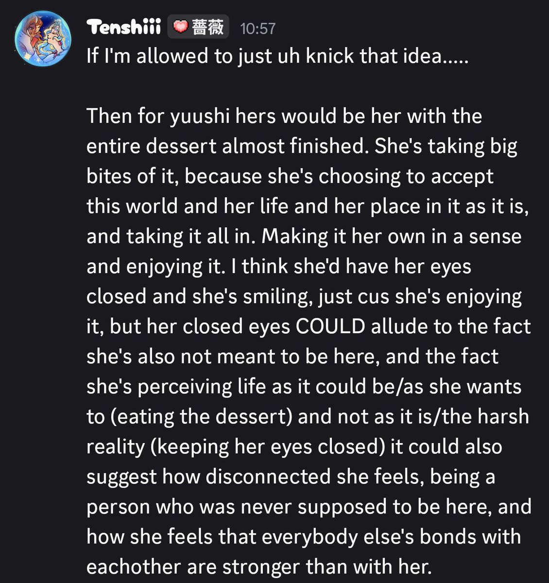 tenshiiOfHearts's tweet photo. It's time for yuushi notes!!!!

Here's a random analysis about how I'd want Yuushi's bonbon card to look, because yes I AM the kid who loved to analyse the colour of the curtains in English how did you know? https://t.co/uSoBcfYP4h