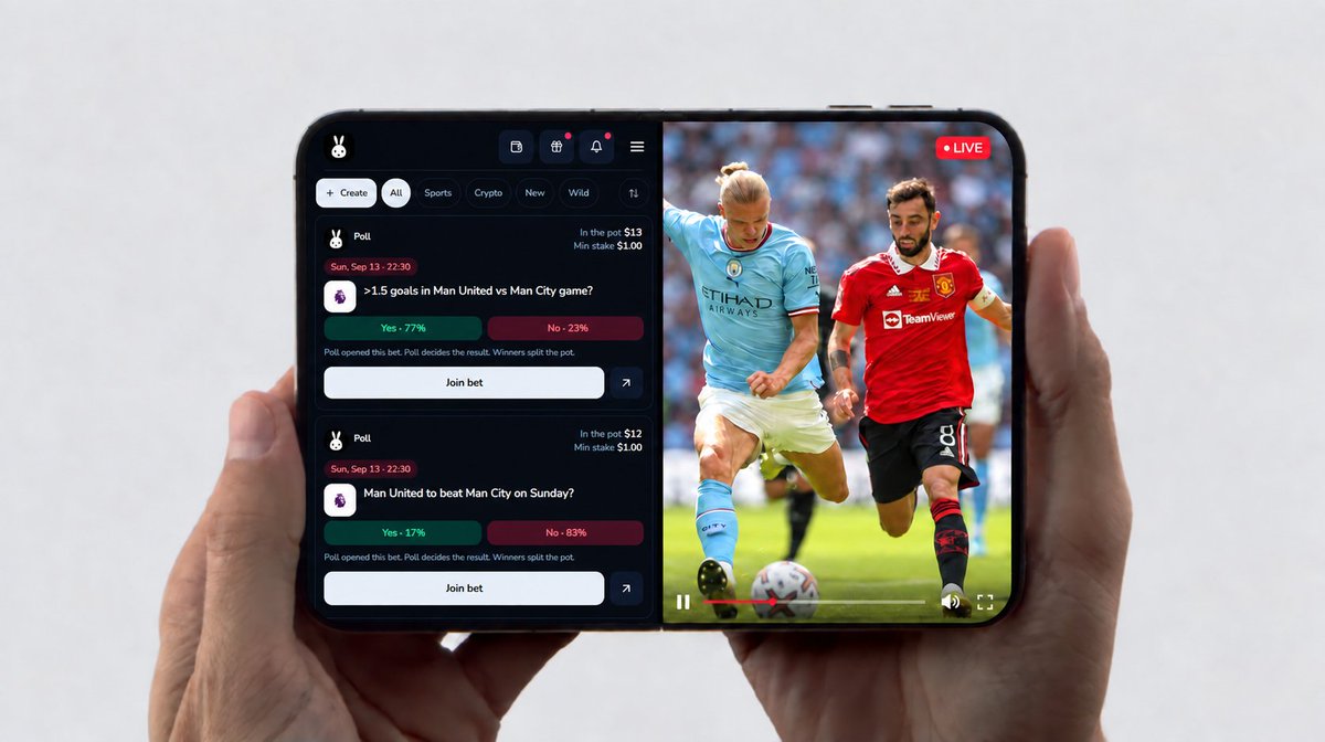 polldotfun's tweet photo. finally

adhdmaxxing with football and lads bets https://t.co/xU9oA8kwl3