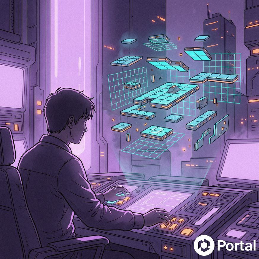 Portalcoin's tweet photo. The final piece of the puzzle, Gen8, is almost here, completing the Portal 2.0 stack.

Every tool you need to go from a blank page to a fully playable game - all accessible from one single login.

Here's your AI-native dev stack 🧵👇
