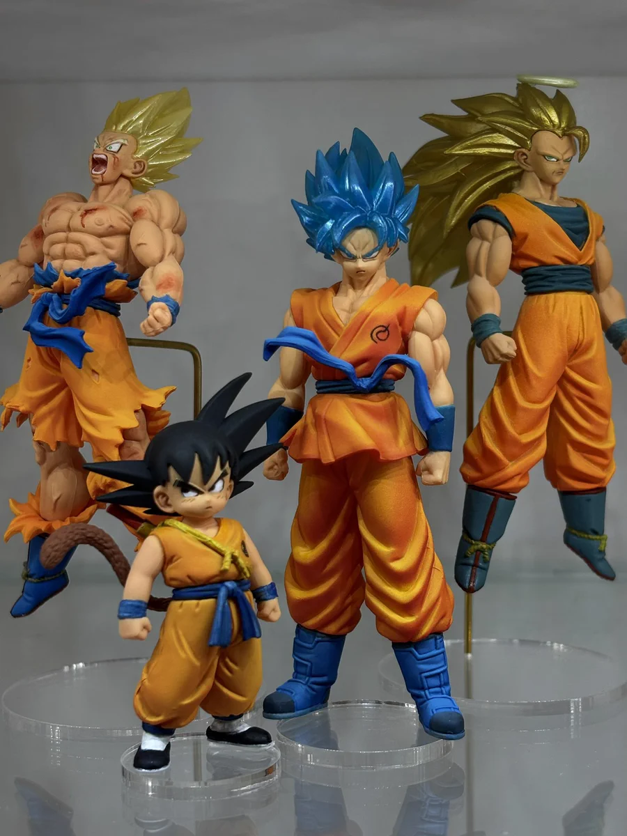 HG ドラゴンボール　リペイント　悟空　孫悟空　超サイヤ人　goku　DG きゃきゃろっと on X: 