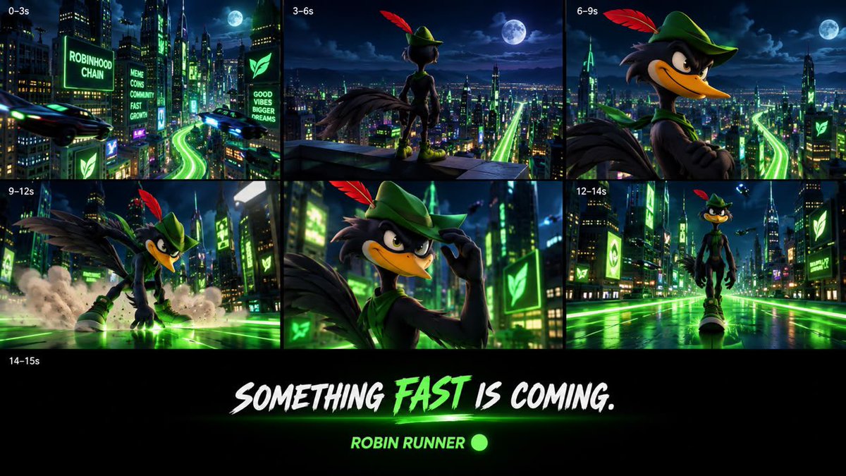 theemrysx's tweet photo. Something fast is coming… 

The city is waking up.
The road is glowing.
And Robin Runner is ready to make his move.

No noise.
Just something worth watching.

ROBIN RUNNER IS COMING 

Join the movement 
X: @RobinRunnerRH 
Tg: https://t.co/P2Rg0Xgefw https://t.co/mghMA89XyE