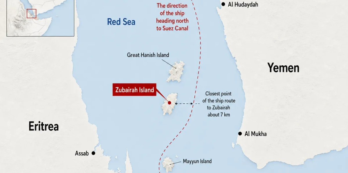 IranObserver0's tweet photo. ⚡️BREAKING: Yemen's Houthis have Captured the Strategic Zuqar Island from Pro-Saudi Forces

The Island enables the Houthis to Tightly Control the nearby Shipping Lanes. https://t.co/0kwdBnZ4eA