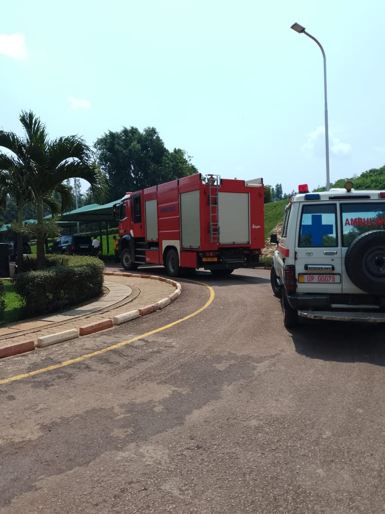 okotel's tweet photo. 🚨Drill Scenario: An arc flash in the Engineering Area sparks a fire, triggering a site-wide evacuation. A secondary fire breaks out at the Main Terrace near flammable storage due to power disruption, and an employee collapses, requiring a First Aid Team rescue. 🚒🔥 https://t.co/XhWVDxlL2z
