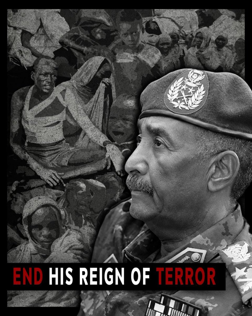 UOFsAP's tweet photo. Sudan deserves a future without al-Burhan’s military rule. Years of war have killed civilians and displaced millions. The violence must end, alleged atrocities must be investigated, and Sudanese people must be free to choose civilian rule and their own future. https://t.co/vjLcwFEvn1