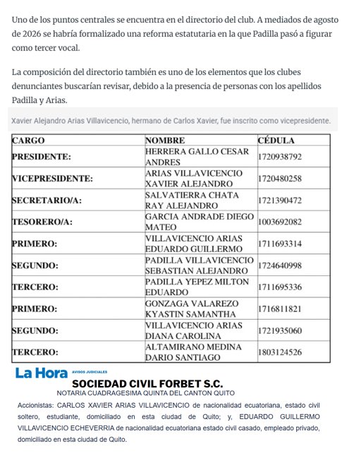 LosChullasSDQ's tweet photo. URGENTE‼️
A todos los seguidores, aquí una prueba más de la ilegalidad deportiva del Club Inter de Quito.
PD. Y para algunos medios rastreros, la prueba es otra forma de dejarlos nuevamente como PUERCOS. @estebanavila https://t.co/YoRhRrzHVK
