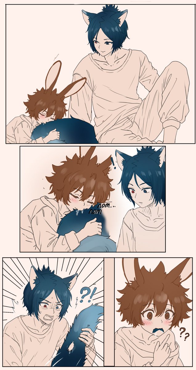 Sat7ui's tweet photo. ムクツナ
Be careful if your partner is a rabbit — they love to chew everything. https://t.co/RUocSsWSpF