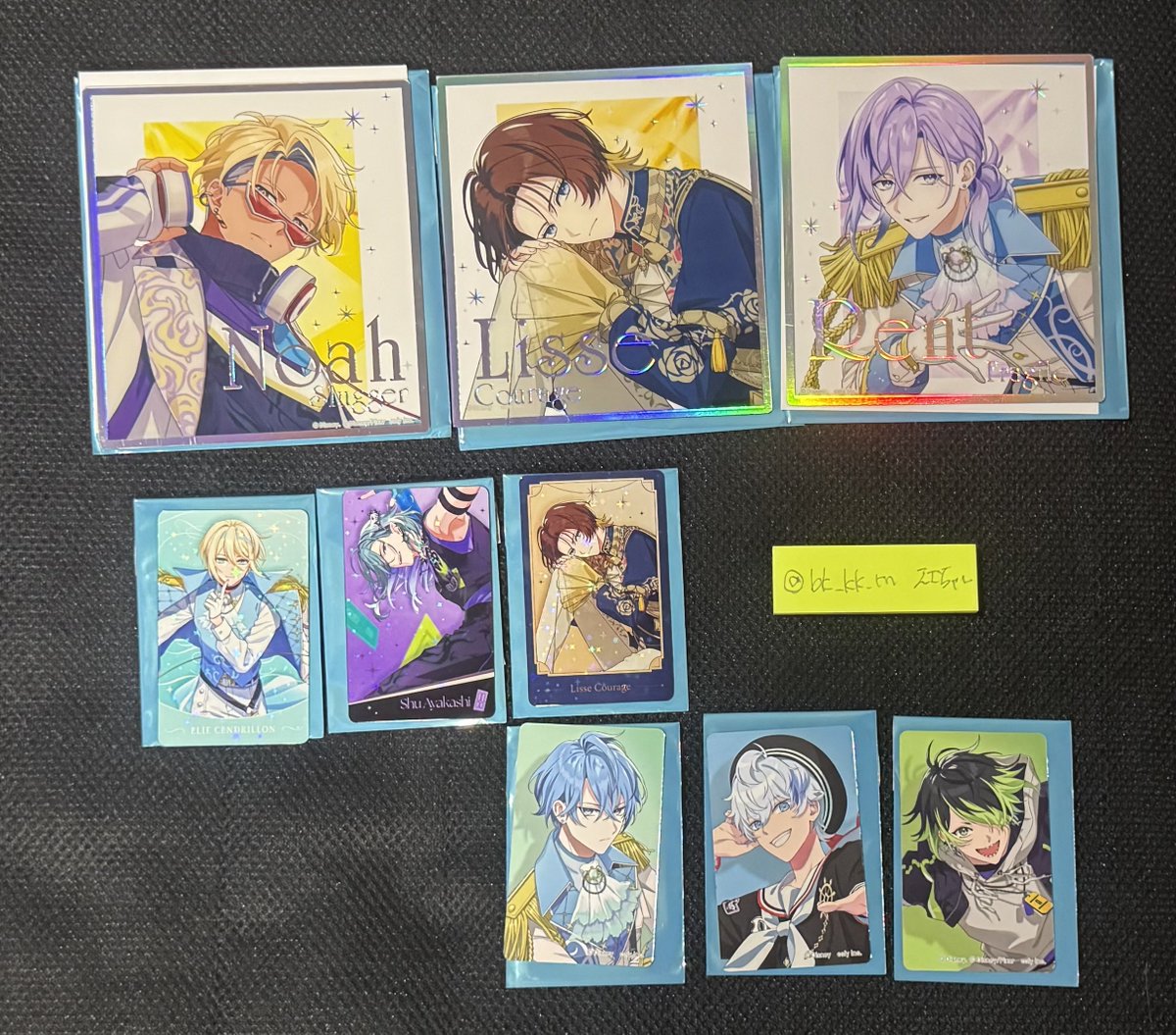 bk_kk_rn's tweet photo. スパークリンクスターズ スパリク Debut! 交換 譲渡 クリア色紙 ホログラムカード 特典

譲】ラフタ/シュウ/ノア/リゼ
エリー/アッシュ/レント/ディディ

求】ニコラ/ラスカ(纏めでしたら定価譲渡🙆‍♀️)

📮郵送or都内手渡し応相談

心当たりある方は
お気軽にお声がけください☻ https://t.co/2sBNuZhypy