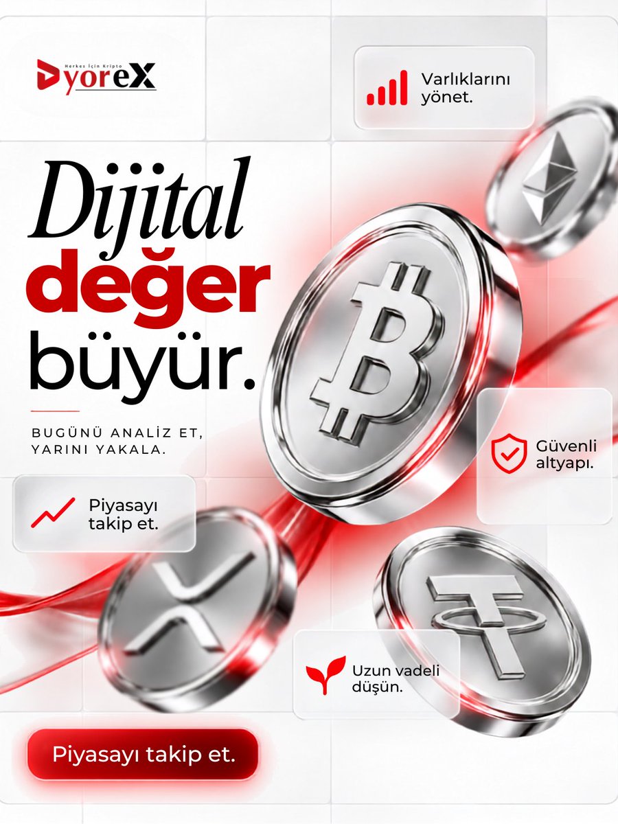 DyoreXcom's tweet photo. Bitcoin, Ethereum, XRP, USDT ve daha birçok dijital varlığın yer aldığı kripto piyasasını DyoreX ile yakından takip edin. 📷
Bilgiye ulaşın, piyasayı analiz edin, kendi araştırmanızı yapın.
📷 Bu içerik bilgilendirme amaçlıdır, yatırım tavsiyesi değildir. https://t.co/BkAPxE4UL1