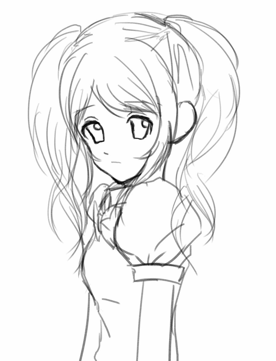 000sienna's tweet photo. 本日のらくがき https://t.co/kRghrZVYWW