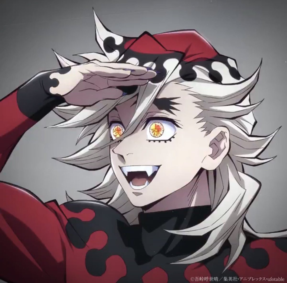 domaandshinobu's tweet photo. DOUMA LOOKS SO CUTE!! That look in his eyes is so endearing and almost child-like. It’s as if he’s a child wanting to explore a new place, way too cute! 🥹 https://t.co/EGZXDXpg18